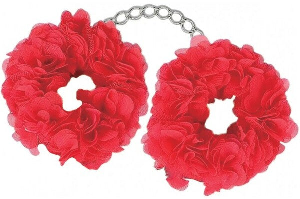 Blossom Luv Cuffs (Red)-HP-3536