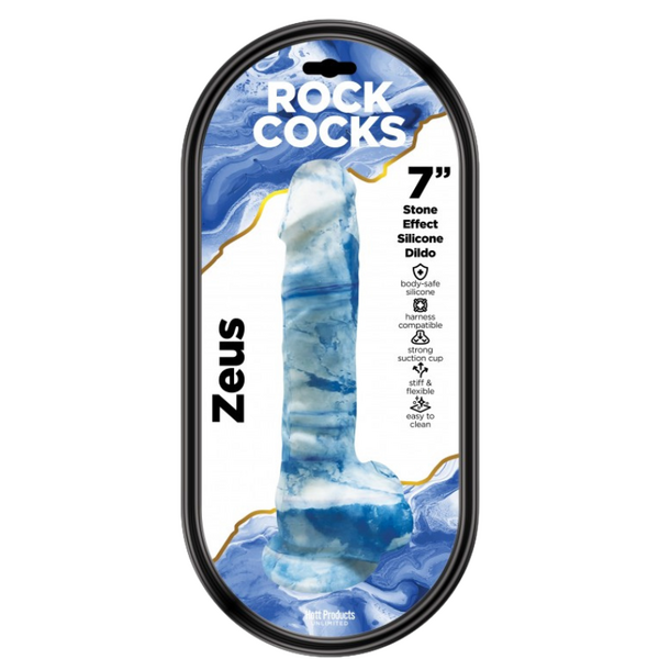 Zeus (7" Textured Dildo)-HP-3566