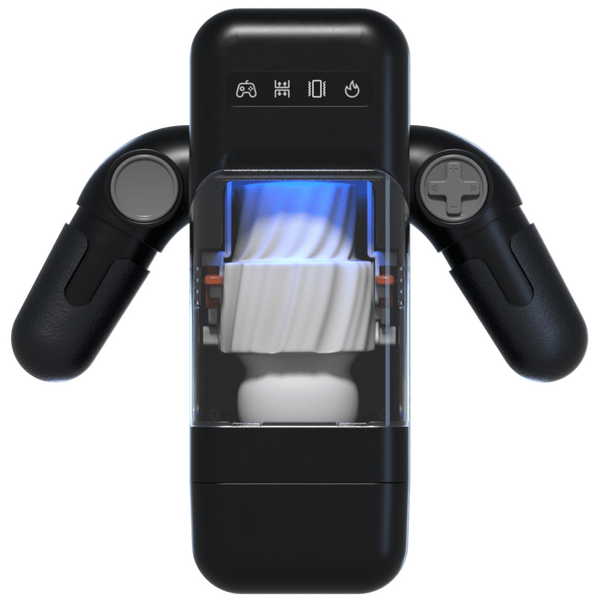 Game Cup - Thrusting Male Masturbator (Black)-JE-F016