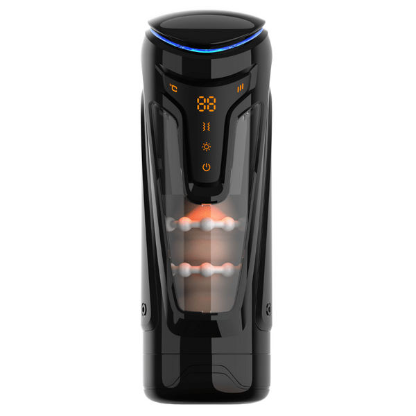 Warrior - Thrusting Male Masturbator (Black)-JE-F019