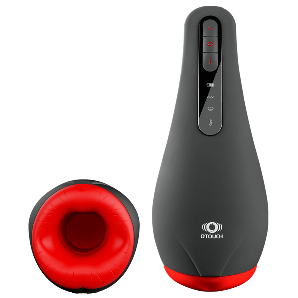 AIRTURN 2 - Masturbator with OLED Display & Heating 6 Vib & 5 Suction-4897127060101