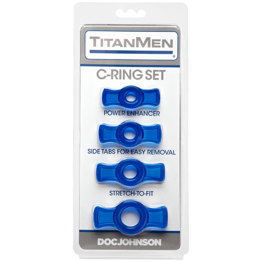 Cock Ring Set (Blue)-3503-06-CD