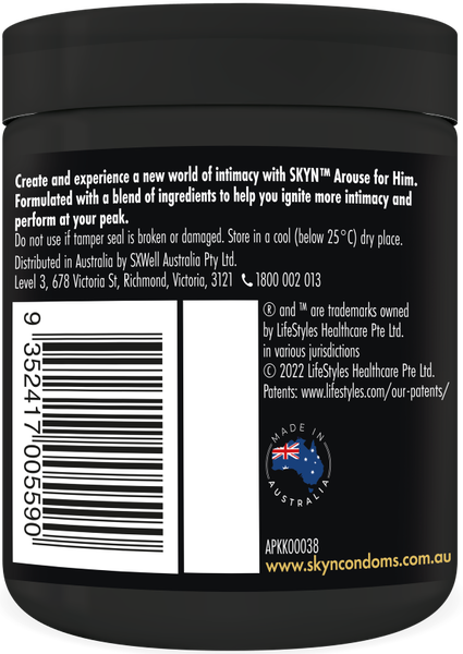 Arouse For Him - Libido Supplements (60 Tablets)-960559