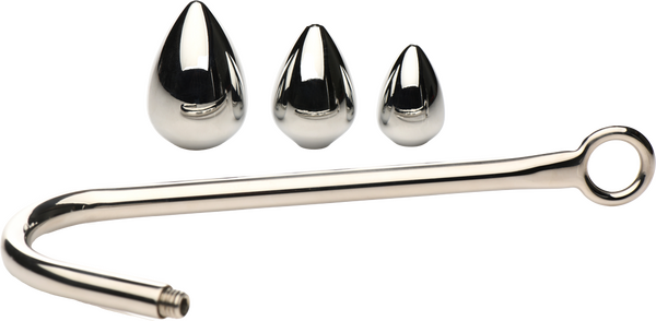 Anal Hook Trainer Anal Hook W/ 3 Plugs-AH261