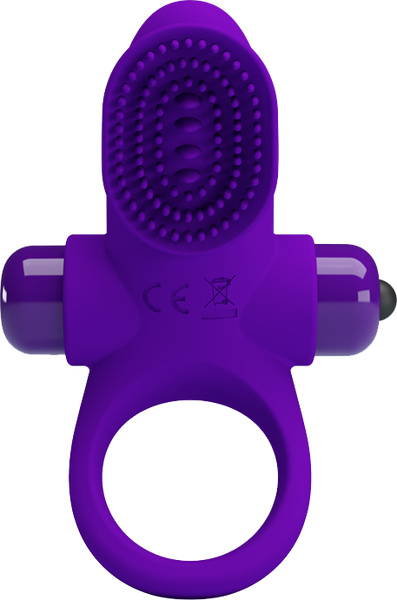 Vibrant Penis Ring II (Purple)-BI-210205-1