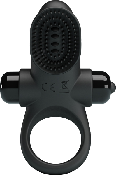 Vibrant Penis Ring II (Black)-BI-210205