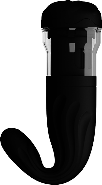 Rechargeable Breton Masturbator (Black)-BM-00900T45-1