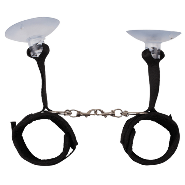 Tie Up Love Cuffs (Black)-CN-544130462