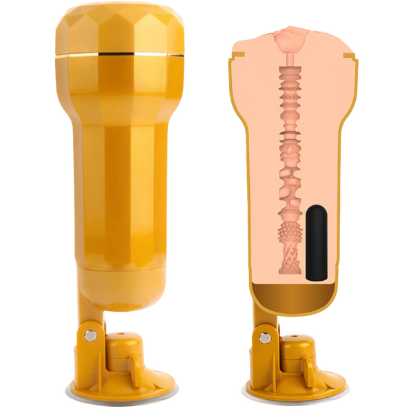 Lara Realistic Vagina Vibrating Cup-CN-628302217
