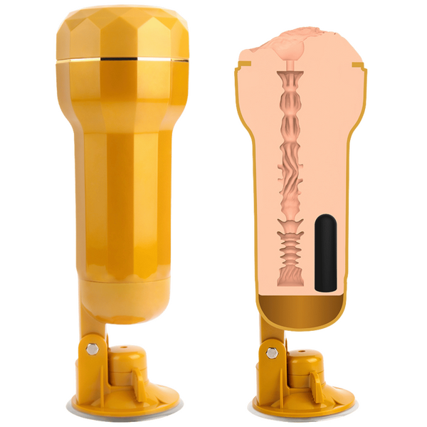 Shyla Realistic Vagina Vibrating Cup-CN-628302547
