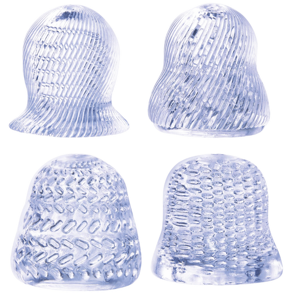 4 in 1 Glans Stroker Set (Clear)-FKQ040A000-050