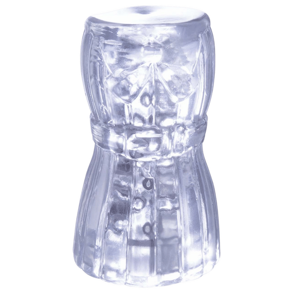 Pocket Jelly Masturbator 3.3" (Clear)-FMR014A000-050