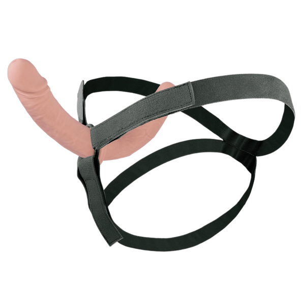 Ultra Lover - Double Dong with Harness (Flesh)-FNQ003A000-001