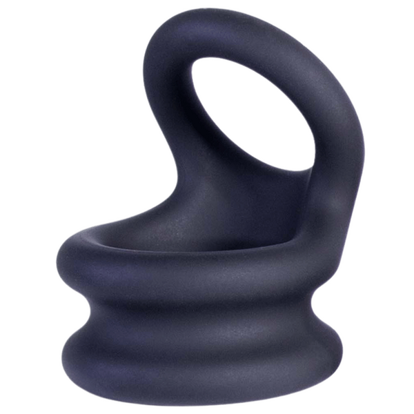 Silicone Cock Ornament - Medium (Black)-FNR006A000-010