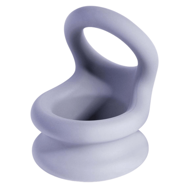 Silicone Cock Ornament - Medium (Grey)-FNR006A000-020
