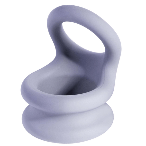 Silicone Cock Ornament - Large (Grey)-FNR007A000-020