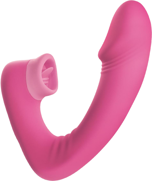 Dual Motor Wearable Vibrator (Pink)-KPBQ031A00-027