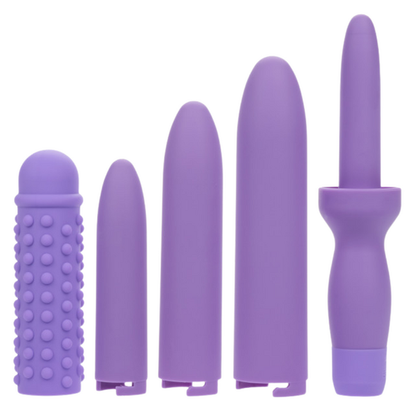 Rechargeable Dilators Set of 4 Locking Sizes Plus Sleeve-SE-9730-60-3