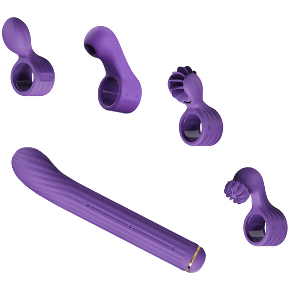 THE MAGIC STICK S1 Plus - Rechargeable Vibrator (Purple)-4897127060316