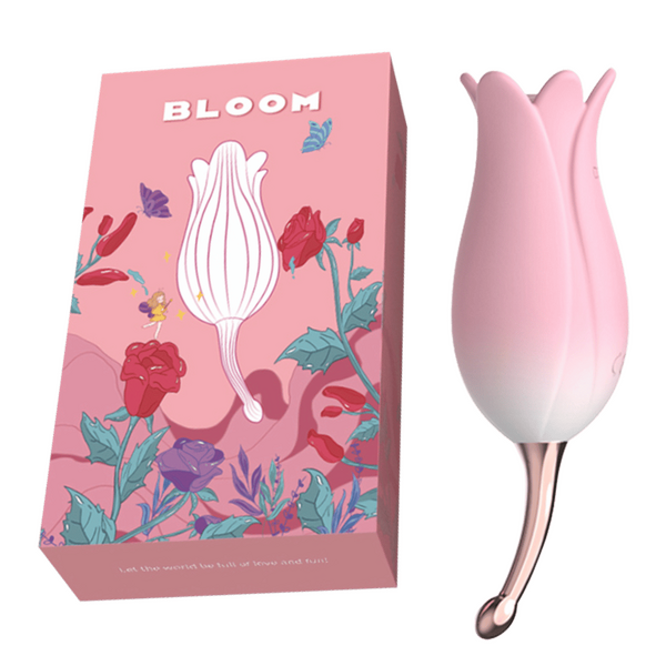 BLOOM - Ultrasonic Massager (Pink)-4897127060385