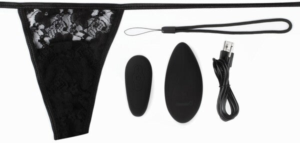 Premium Ergonomic Remote Panty Set (Black)-AEP-BL-101