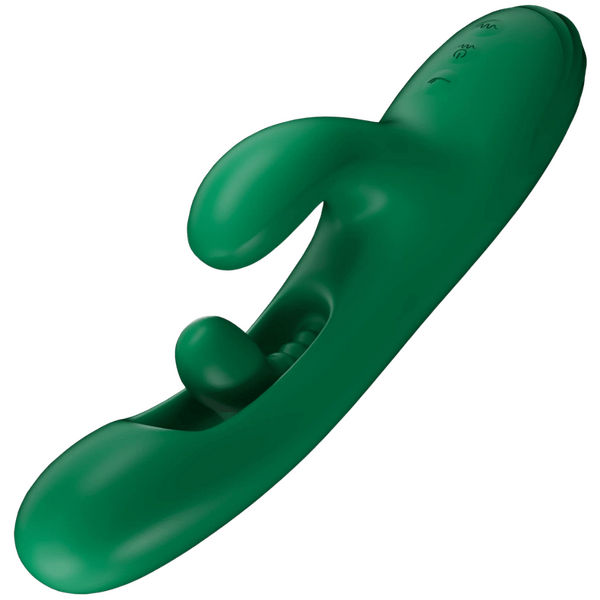 Zenora -G-Spot Wiggling Massager (Green)-AMO-V-006