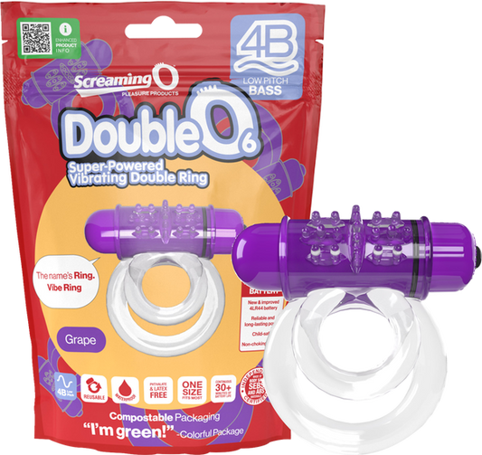 Double O 6 4B Low Pitch Bass (Grape)-4BD6-GP