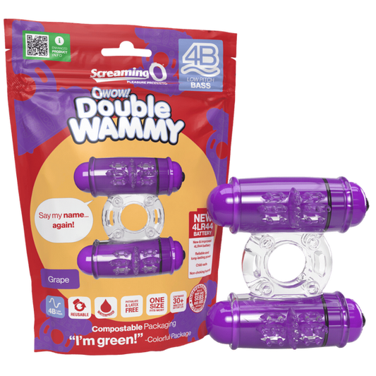 Double Wammy 4B Low Pitch Bass (Grape)-4BDW-GP
