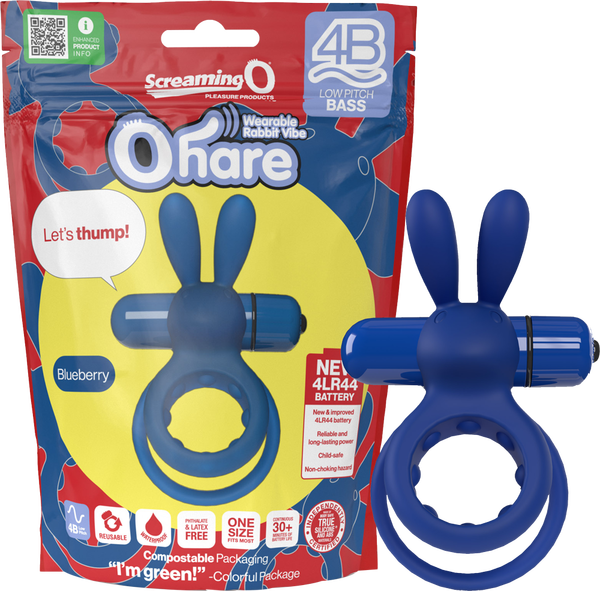 Ohare 4B Low Pitch Bass (Blueberry)-4BHAR-BB