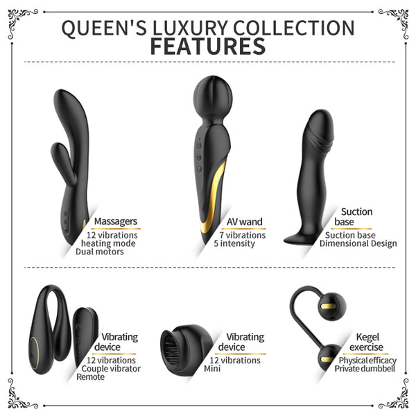 Mini Queens Luxury Collection (Black)-BI-014888H