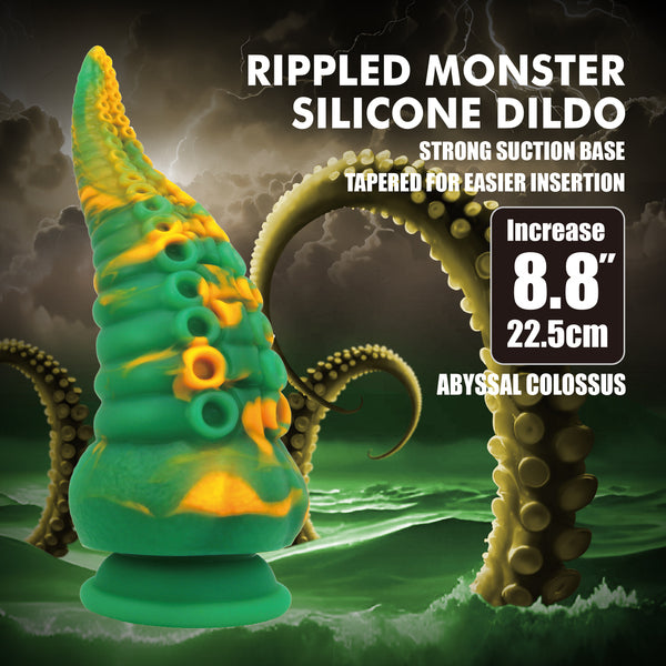 Abyssal Colossus 8.8" (Green/Yellow)-BW-008156
