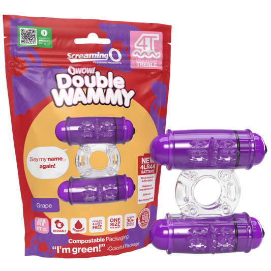 Double Wammy 4T High Pitch Treble (Grape)-4TDW-GP