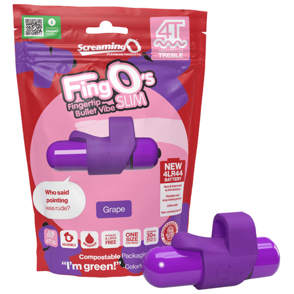 FingOs Slim 4T High Pitch Treble (Grape)-4TFS-GP