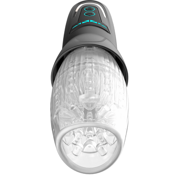 Dragon Pro - Rotating Male Masturbator (Black)-AMO-M-011