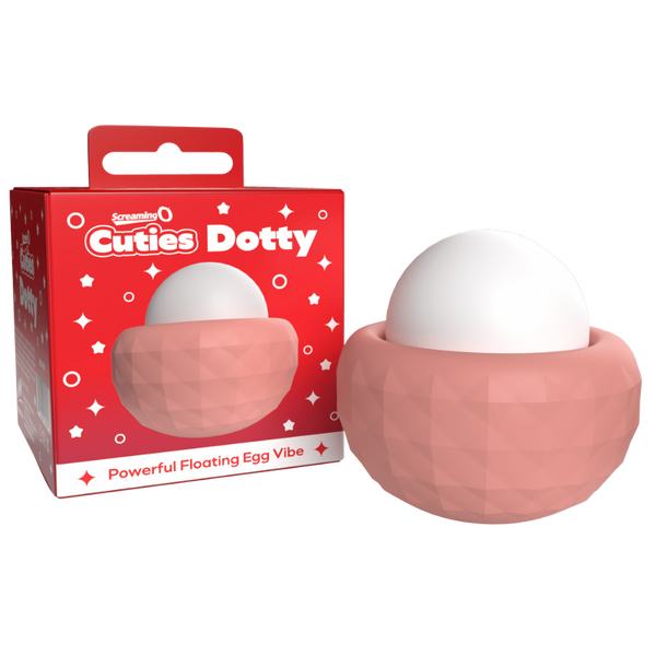 Cuties - Dotty Rechargeable Floating Egg Vibe (Dusty Rose)-ACD-DR