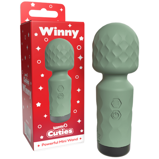 Cuties - Winny Rechargeable Mini Wand (Sage Green)-ACW-SG
