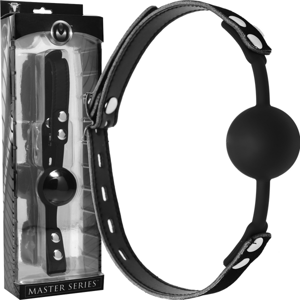 Premium Hush Locking Silicone Comfort Ball Gag-AE236