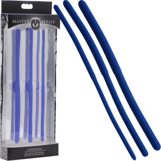 Invasion Silicone Urethral Sound Trainer Set-AE720