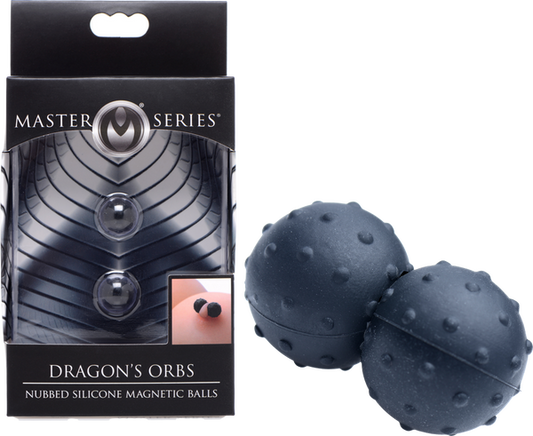 Dragons Orbs Nubbed Silicone Magnetic Balls-AG131