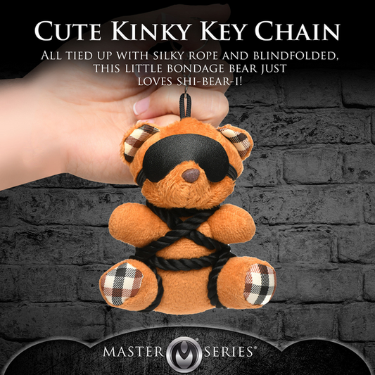 Rope Teddy Bear Keychain-AH121