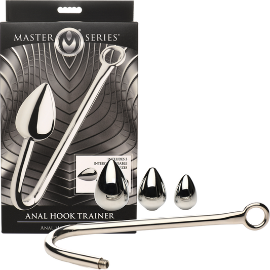 Anal Hook Trainer Anal Hook W/ 3 Plugs-AH261