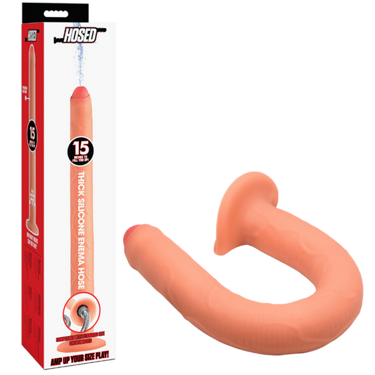 15" Thick Silicone Enema Hose-AH507