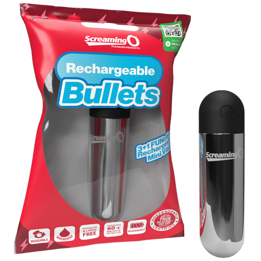 Rechargeable Bullet (Silver)-ARBA-S