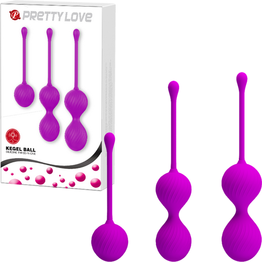 Kegel Ball Kit (Purple)-BI-014505