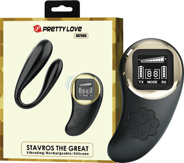 Remote Control - Nathan (Black)-BI-014582W-LED