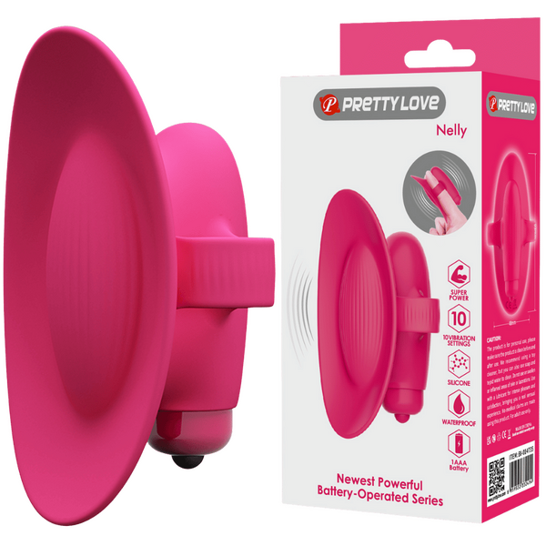 Silicone Finger Vibe - Nelly (Pink)-BI-014735