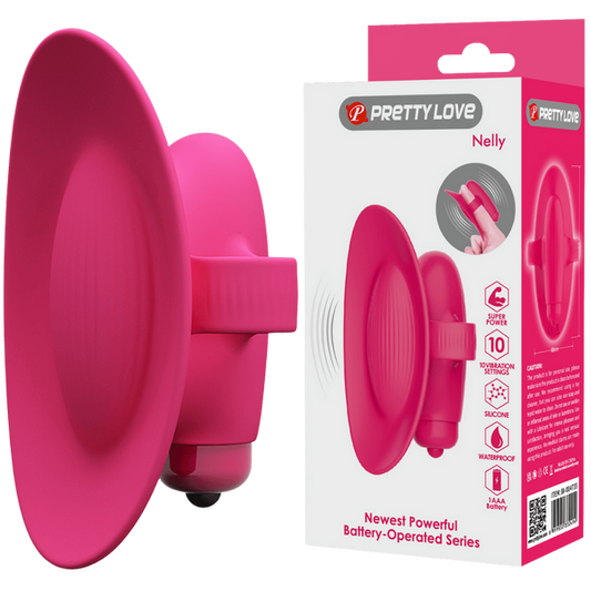 Silicone Finger Vibe - Nelly (Pink)-BI-014735