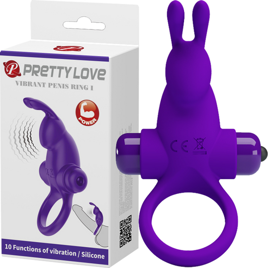 Vibrant Penis Ring I (Purple)-BI-210204-1
