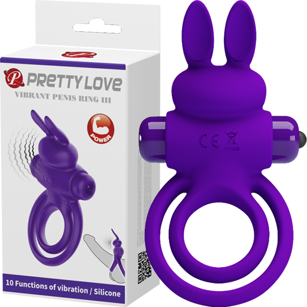 Vibrant Penis Ring III (Purple)-BI-210206-1