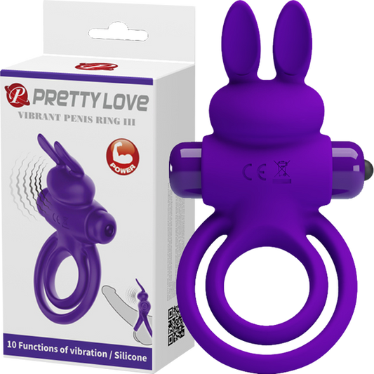 Vibrant Penis Ring III (Purple)-BI-210206-1